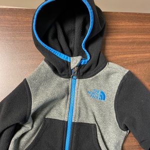 Infant boys The North Face fleece hoodie